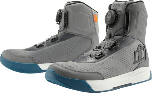 ICON Overlord™ Vented Boots - Gray - US 7 / EU 39 3403-1268