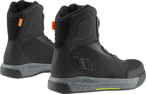 ICON Overlord™ Vented Boots - Black - US 12 / EU 46 3403-1265