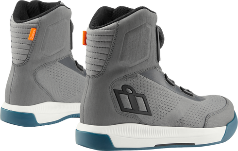 ICON Overlord™ Vented Boots - Gray - US 10.5 / EU 44.5 3403-1274