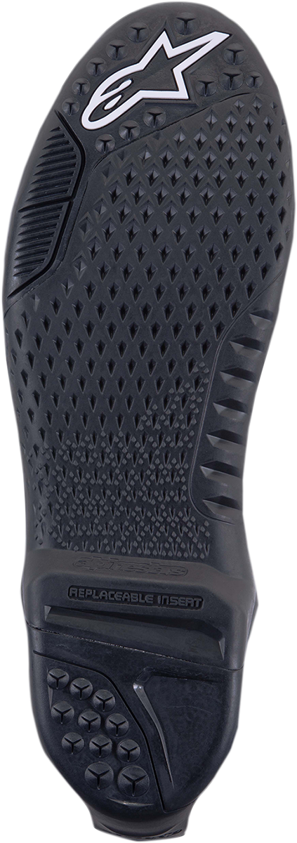 ALPINESTARS Tech 10 Sole - Black/White - US 9-10 25SUT21-12-910