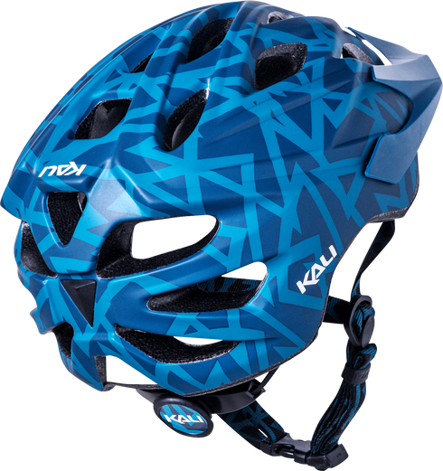 KALI Youth Chakra Plus Helmet - Pyramid - Matte Teal 0221421122