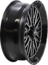 ITP Wheel - Momentum - Front/Rear - Black/Milled - 18x6.5 - 4/137 - 4+2.5 (+10 mm) 1822742731B