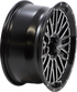 ITP Wheel - Momentum - Front/Rear - Black/Milled - 15x7 - 4/156 - 5+2 (+30 mm) 1522741731B