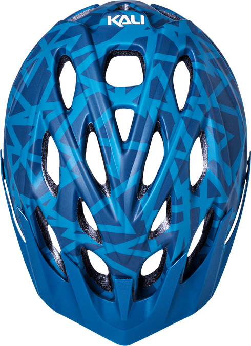 KALI Youth Chakra Plus Helmet - Pyramid - Matte Teal 0221421122
