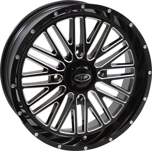 ITP Wheel - Momentum - Front/Rear - Black/Milled - 18x6.5 - 4/156 - 4+2.5 (+10 mm) 1822743731B