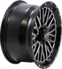 ITP Wheel - Momentum - Front/Rear - Black/Milled - 14x7 - 4/137 - 5+2 (+30 mm) 1422735731B