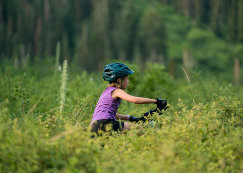 KALI Youth Chakra Plus Helmet - Pyramid - Matte Teal 0221421122