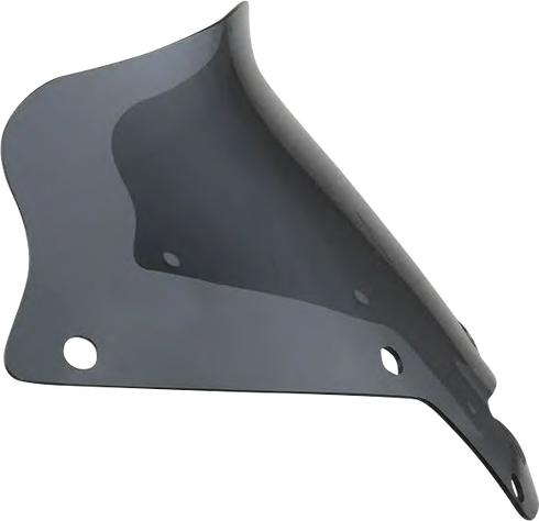KLOCK WERKS Flare™ Windshield - 6" - Dark Smoke - FXLRST KWW-02-0607-DS