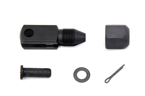 V-Twin Lower Brake Cable Clamp Parkerized - 2593-5T