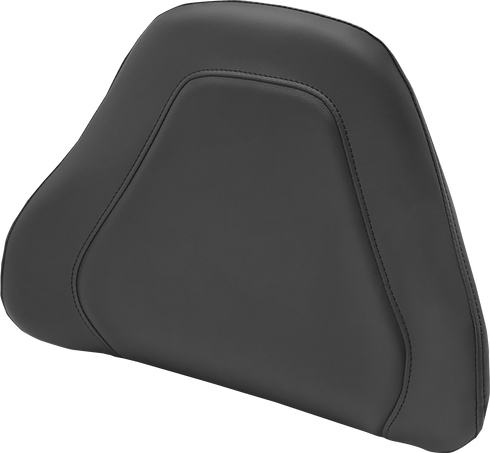 SADDLEMEN Tour-Pak® Backrest Pad Cover - Black w/ Black Stitching 88-11885RS
