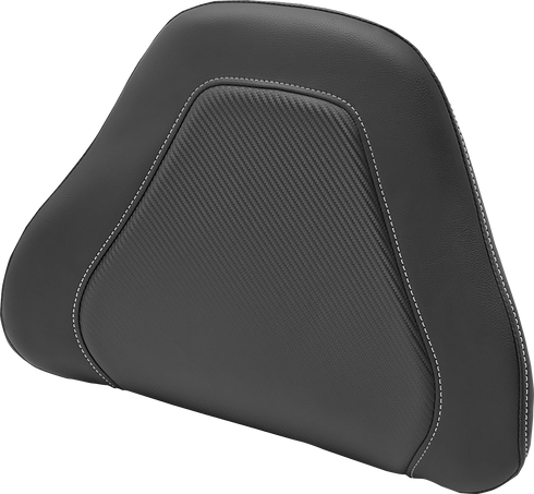 SADDLEMEN Tour-Pak® Backrest Pad Cover - Carbon Fiber - Black 88-11885CF