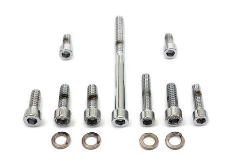 Colony Chrome Carburetor Allen Screw Kit - 2596-13