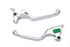 V-Twin Chrome Smooth Wide Hand Lever Set - 26-0000