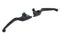 V-Twin Matte Black Smooth Wide Hand Lever Set - 26-0001