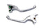 V-Twin Chrome 3-Slot Wide Hand Lever Set - 26-0002