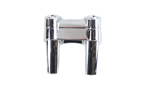V-Twin 4.1 inch Fat Riser Kit Chrome - 26-0011
