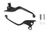 V-Twin Hand Lever Set Black - 26-0014
