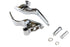 V-Twin Hand Lever Set Chrome - 26-0015