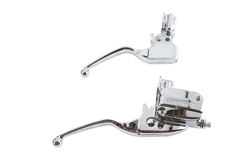 V-Twin Clutch Bracket and Master Cylinder Reservoir Kit Chrome - 26-0018