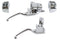 V-Twin Handlebar Control Kit Chrome - 26-0019