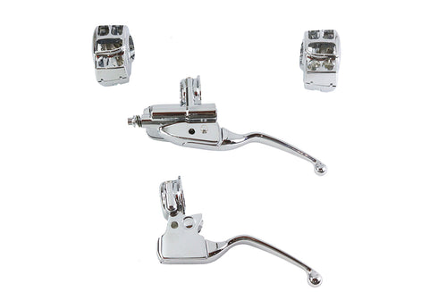V-Twin Handlebar Control Kit Chrome - 26-0019