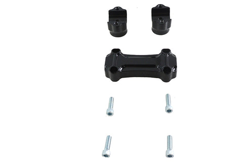 V-Twin Fat 1 inch Riser Set Black - 26-0022
