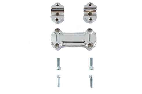 V-Twin Fat 1 inch Riser Set Chrome - 26-0023