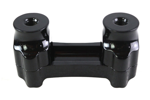 V-Twin Fat 1 inch Riser Set Black - 26-0024
