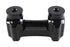 V-Twin Fat 1 inch Riser Set Black - 26-0024