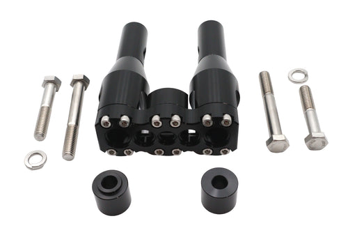 Wyatt Gatling Wyatt Gatling 6 inch Baron Style Riser Set Black - 26-0034