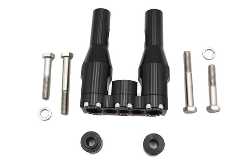 Wyatt Gatling Wyatt Gatling 6 inch Baron Style Riser Set Black - 26-0034