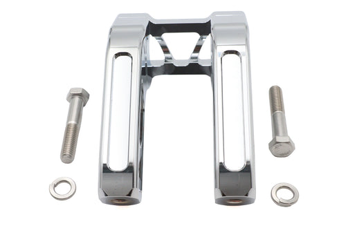 Wyatt Gatling Wyatt Gatling 6 inch Pirate Style Riser Set Chrome - 26-0037