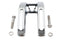 Wyatt Gatling Wyatt Gatling 6 inch Pirate Style Riser Set Chrome - 26-0037