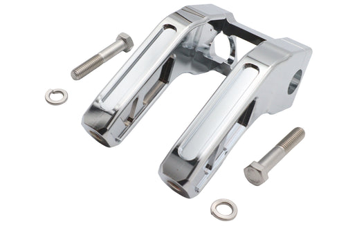 Wyatt Gatling Wyatt Gatling 6 inch Pirate Style Riser Set Chrome - 26-0037
