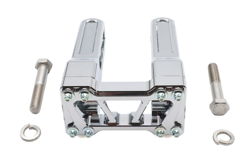 Wyatt Gatling Wyatt Gatling 6 inch Pirate Style Riser Set Chrome - 26-0039