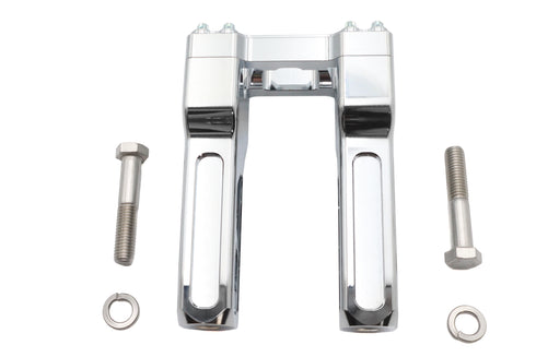 Wyatt Gatling Wyatt Gatling 6 inch Pirate Style Riser Set Chrome - 26-0039
