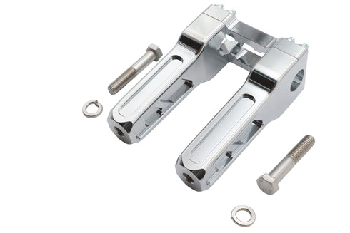 Wyatt Gatling Wyatt Gatling 6 inch Pirate Style Riser Set Chrome - 26-0039