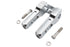 Wyatt Gatling Wyatt Gatling 6 inch Pirate Style Riser Set Chrome - 26-0039