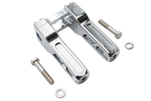 Wyatt Gatling Wyatt Gatling 6 inch Pirate Style Riser Set Chrome - 26-0039