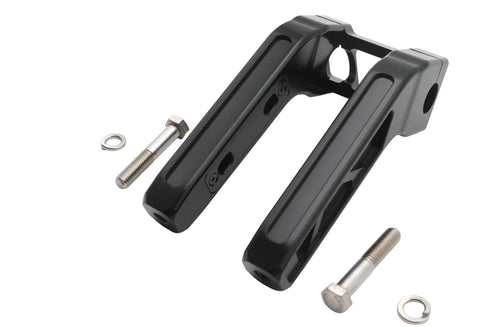 Wyatt Gatling Wyatt Gatling 8 inch Pirate Style Riser Set Black - 26-0041