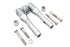 Wyatt Gatling Wyatt Gatling 8 inch Baron Style Riser Set Chrome - 26-0046