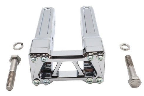 Wyatt Gatling Wyatt Gatling 8 inch Pirate Style Riser Set Chrome - 26-0047