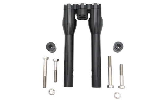 Wyatt Gatling Wyatt Gatling 10 inch Baron Style Riser Set Black - 26-0050