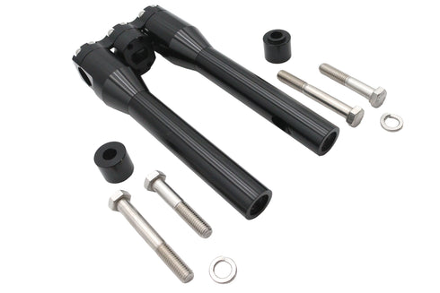 Wyatt Gatling Wyatt Gatling 10 inch Baron Style Riser Set Black - 26-0050