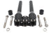 Wyatt Gatling Wyatt Gatling 10 inch Baron Style Riser Set Black - 26-0050