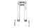 Wyatt Gatling Wyatt Gatling 10 inch Pirate Style Riser Set Chrome - 26-0056
