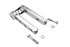Wyatt Gatling Wyatt Gatling 10 inch Pirate Style Riser Set Chrome - 26-0056