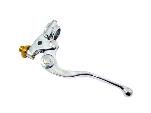 V-Twin Vintage Handlebar Clutch Handle Assembly Chrome - 26-0057