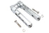 Wyatt Gatling Wyatt Gatling 10 inch Pirate Style Riser Set Chrome - 26-0060