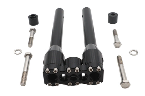 Wyatt Gatling Wyatt Gatling 12 inch Baron Style Riser Set Black - 26-0063